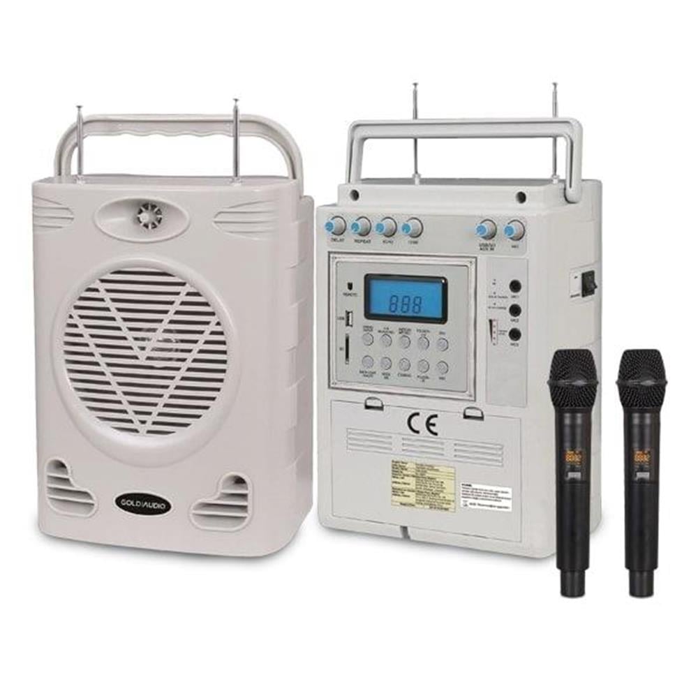GOLD AUDİO GA-300EE 75 WATT MEVLÜT ANFİSİ( ÇİFT EL MİKROFONLU)