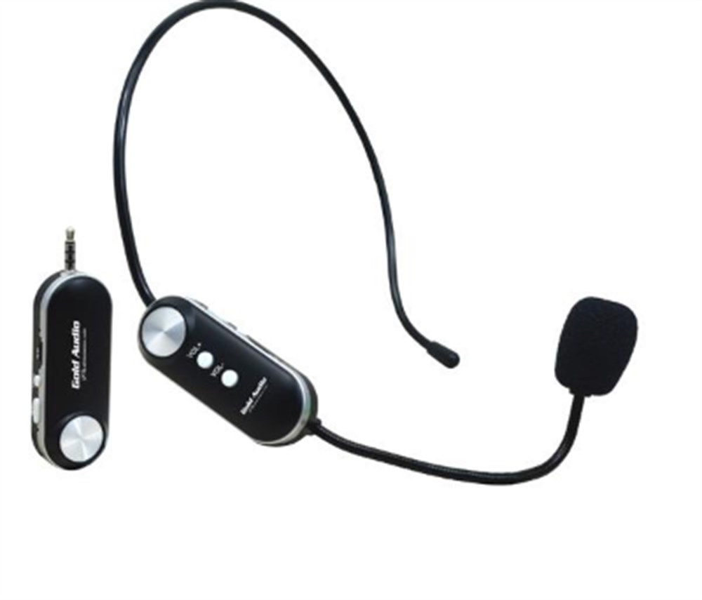 GOLD AUDIO GX-741 KAFA (HEADSET) UHF WİRELESS TELSİZ MİKROFON