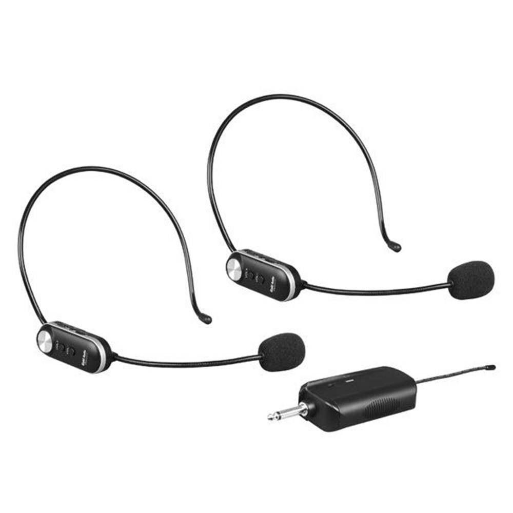 GOLD AUDIO GX-742 ÇİFT KAFA (HEADSET) UHF WİRELESS TELSİZ MİKROFON
