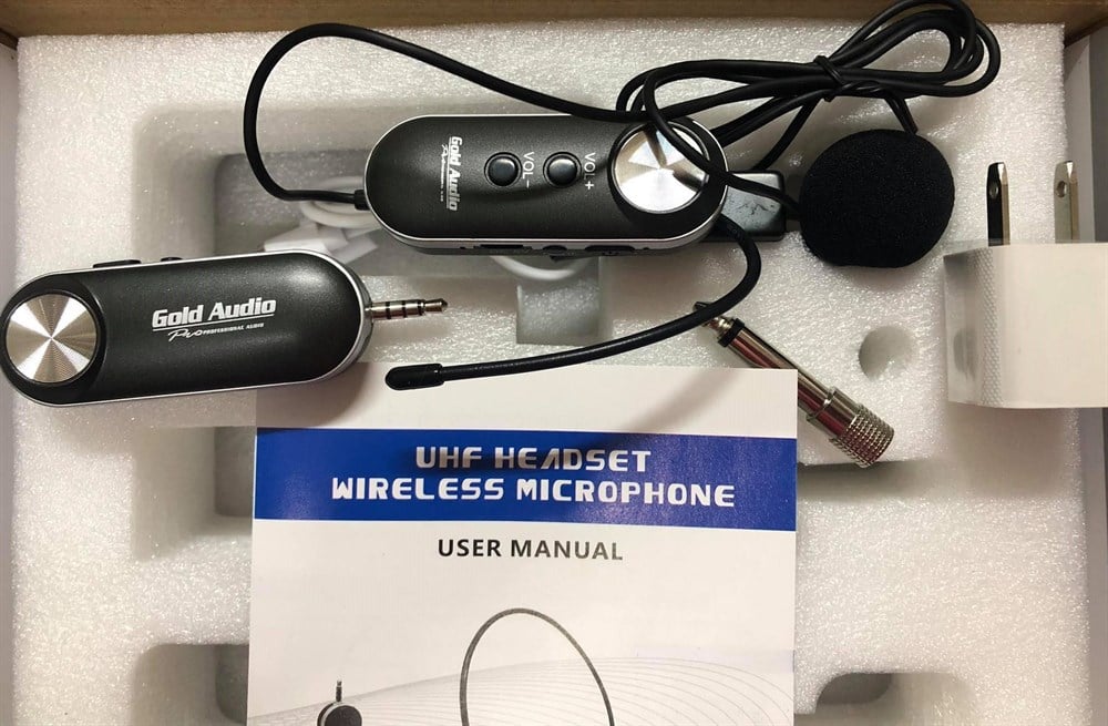 GOLD AUDIO GX-761Y TELSİZ YAKA WİRELESS MİKROFON