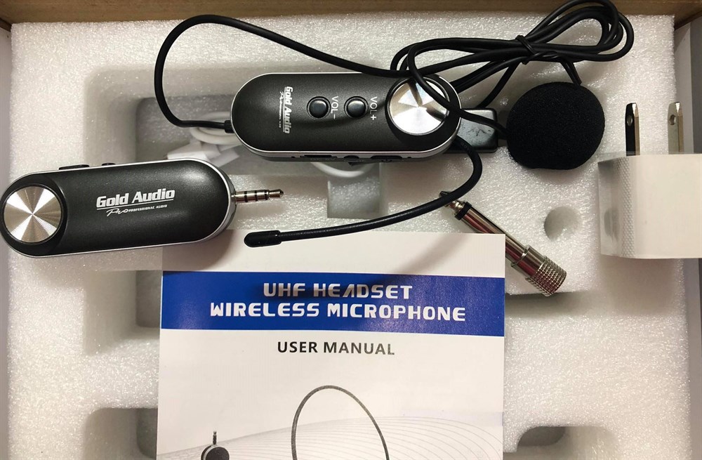GOLD AUDIO GX-762 YY ÇİFT YAKA TELSİZ WİRELESS MİKROFON