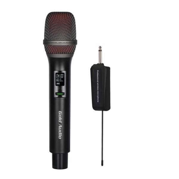 GOLD AUDİO GX-R851 E TEK EL UHF WİRELESS MİKROFON