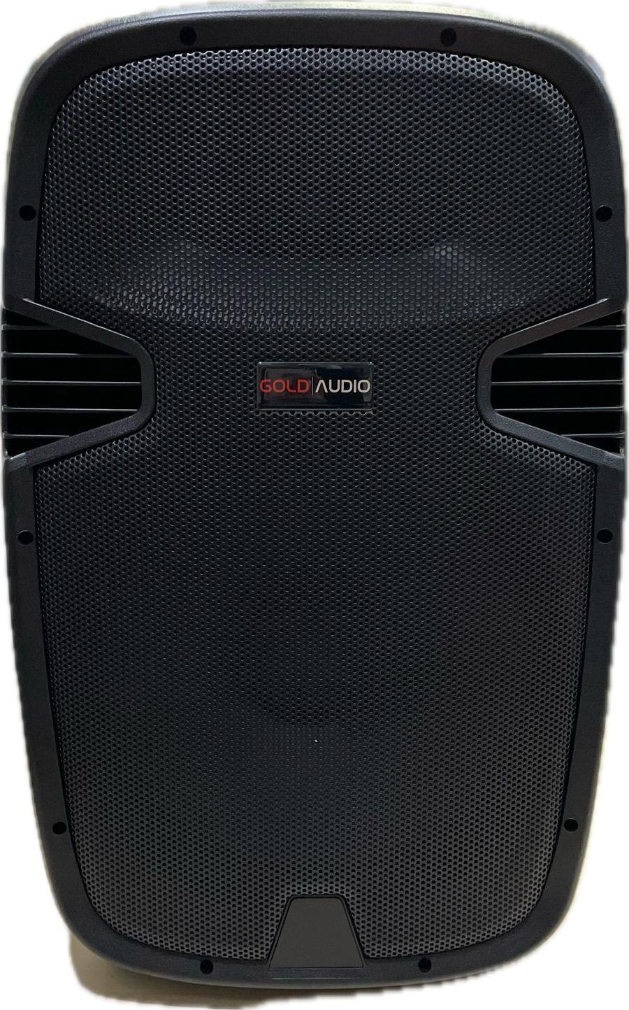 GOLD AUDİO PA-8812EY 12İNÇ 160 WATT EL-YAKA TELSİZ MİKROFONLU TAŞINABİLİR HOPARLÖR