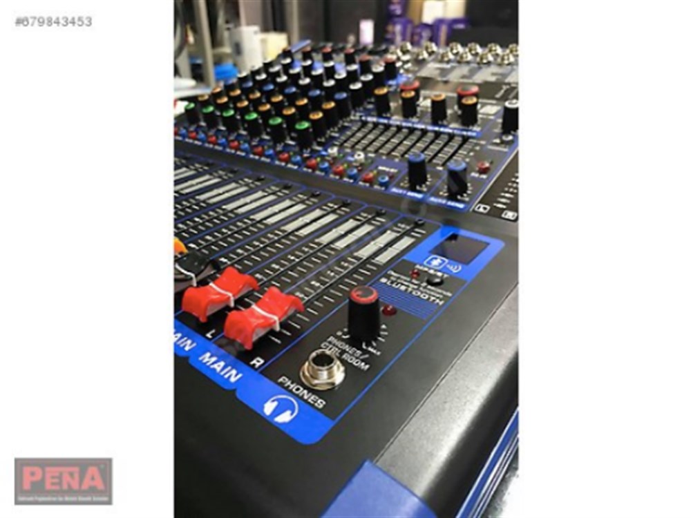 GOLD AUDIO PRO-508 ÇİFT EFEKTLİ 8 KANALLI DECK MİKSER KAYIT ÖZLK