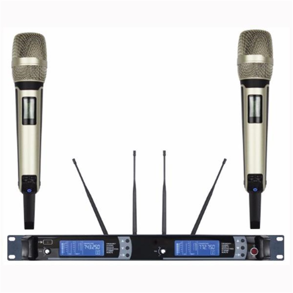 GOLD AUDİO PRO 9300 EE UHF - EL + EL MİKROFON 