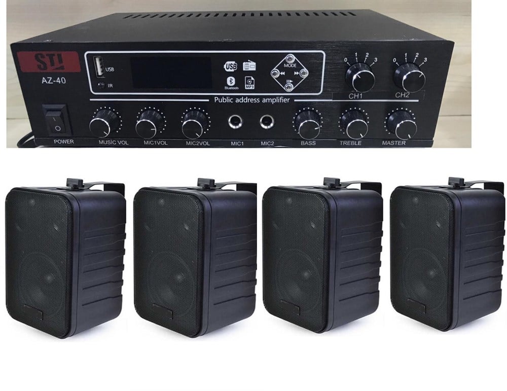HAZIR EKO ANFİ VE DUVAR  HOPARLÖR  SETİ PAKET-1