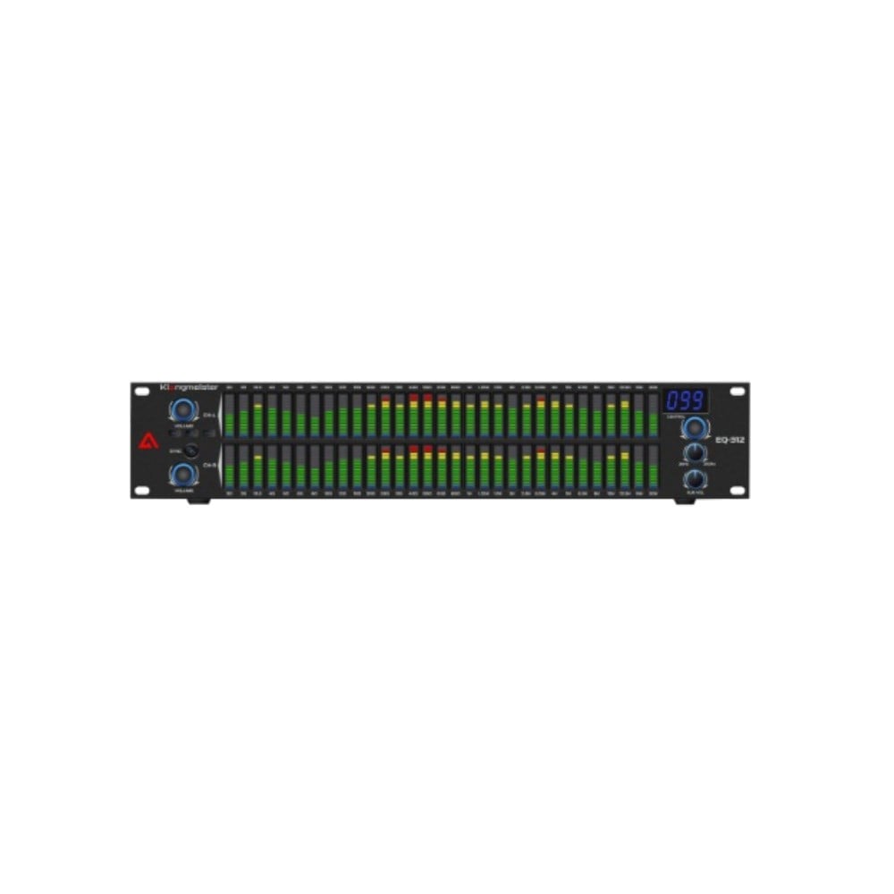 KLANGMEİSTER EQ-312 2X31 KANAL DİJİTAL EKOLAYZER