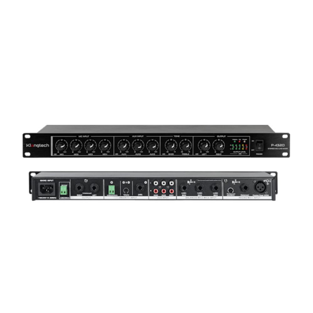 KLANGTECH P-4320 12 KANAL MİKSER