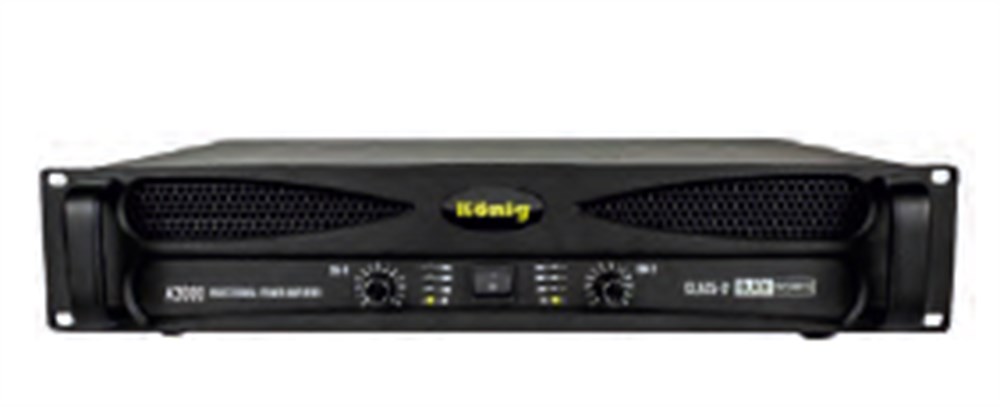 KÖNİG A-3000 BLACK  2700 WATT 2 KANALLI POWER ANFİ