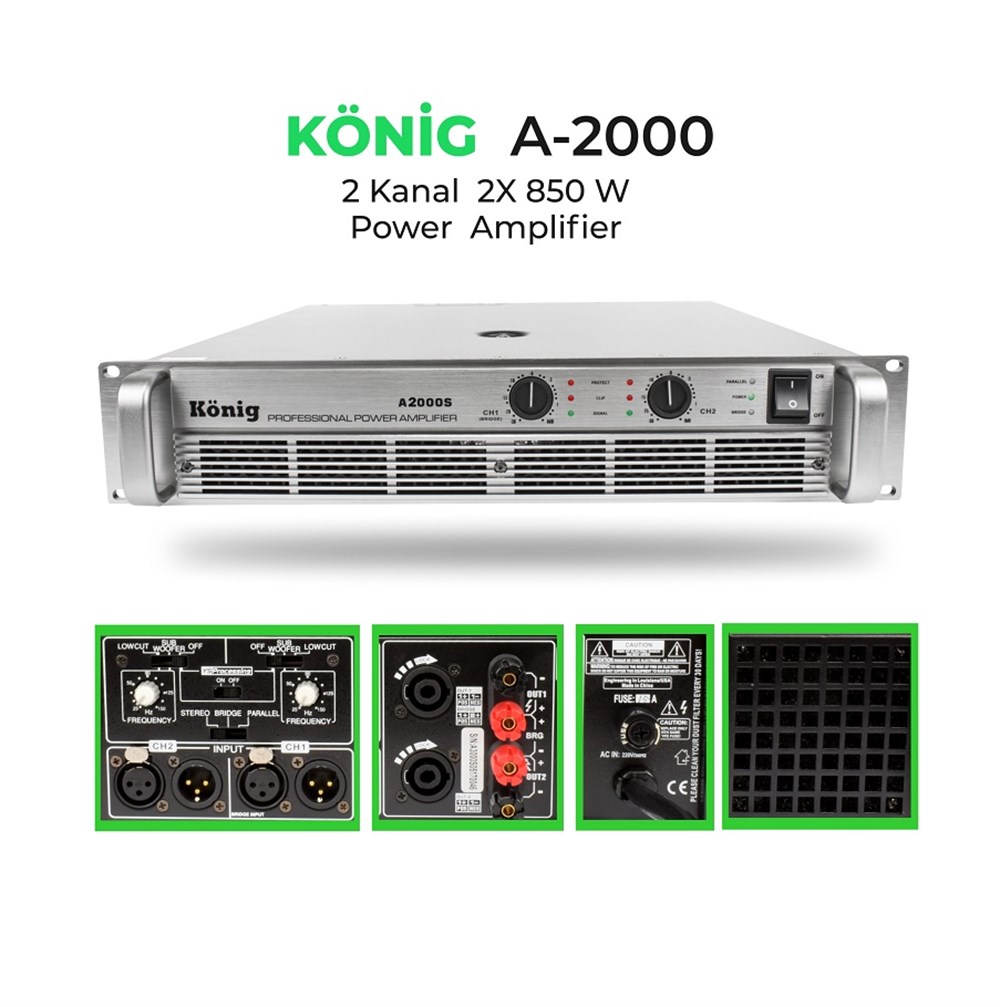 KONİG A2000 POWER ANFI