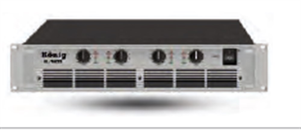 KÖNİG AL-1600 2000 WATT 4 KANALLI POWER ANFİ