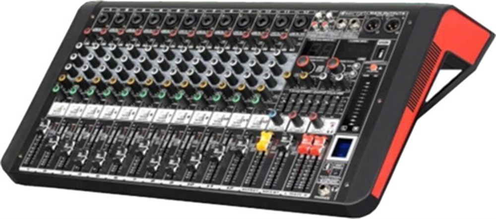 KÖNİG K12 P700 FX 12 KANALLI POWER MIXER