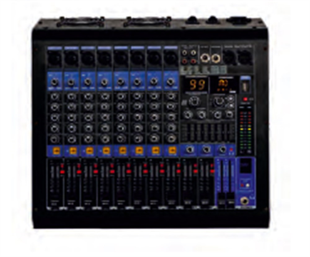 KÖNİG K12 P700 FX DIAMOND  2x350 WATT 13 KANALLI POWER MIXER