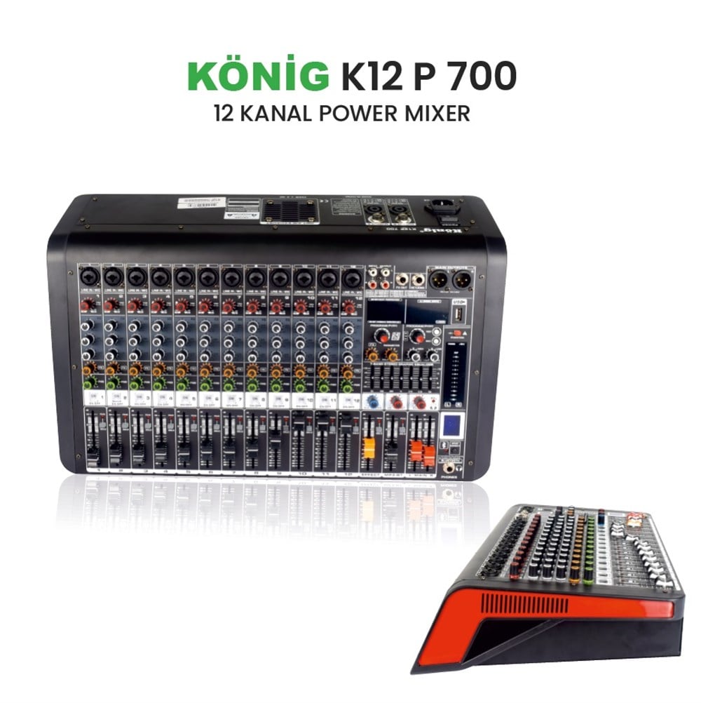 KONİG K12 P700 FX POWER MIKSER