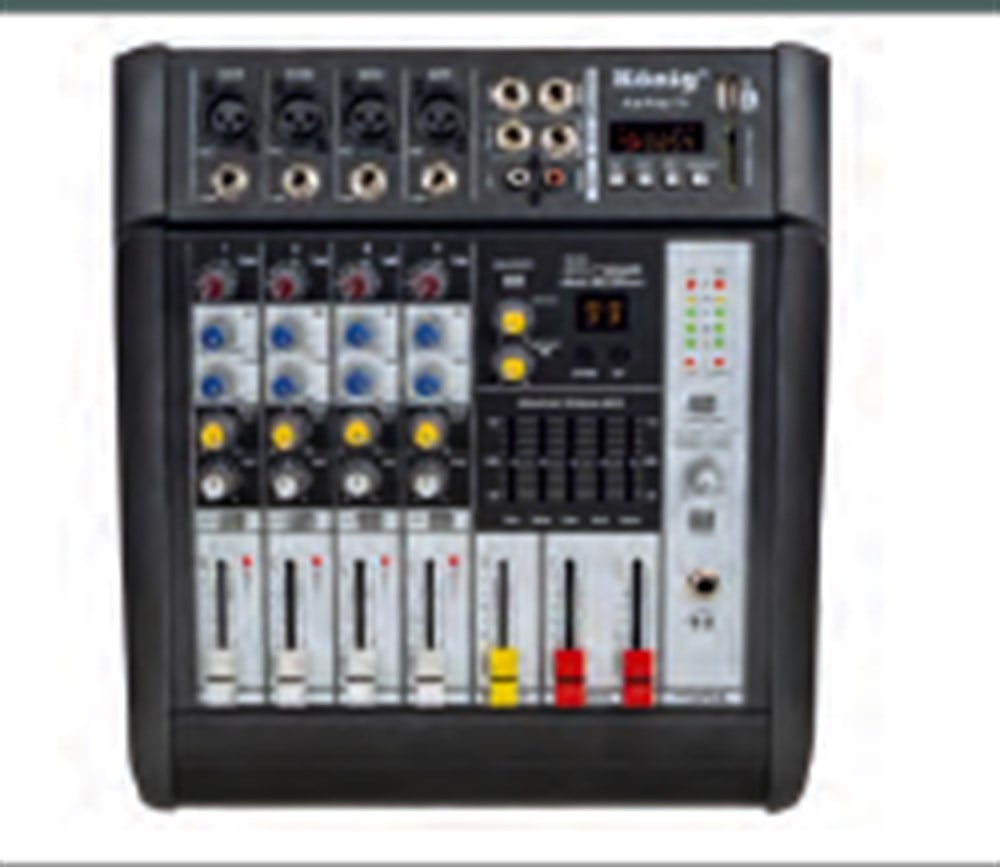 KÖNİG K4-P300 FX DIAMOND 4 KANALLI POWER MIXER