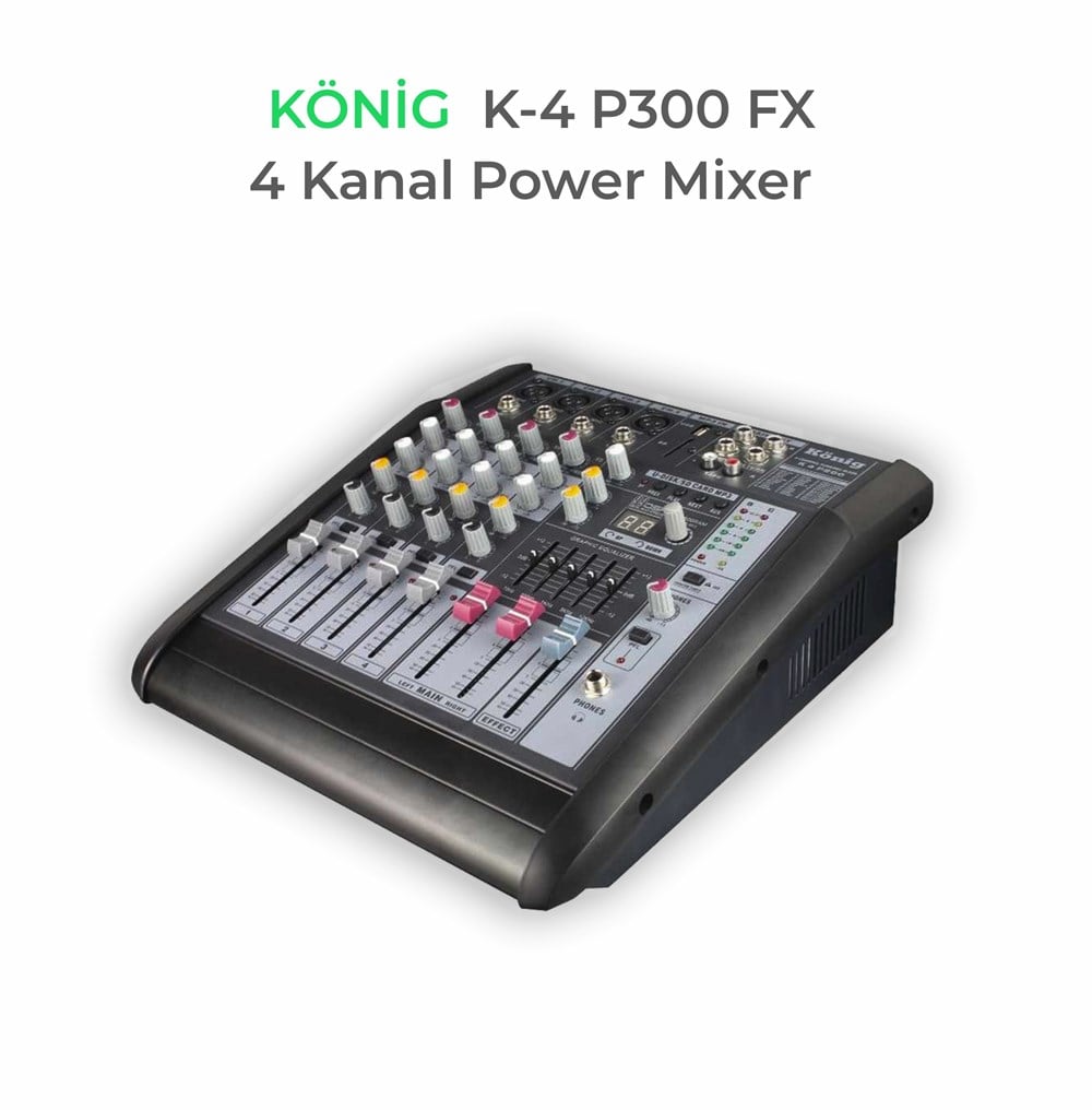 KONİG K4 P300 FX POWER MIKSER