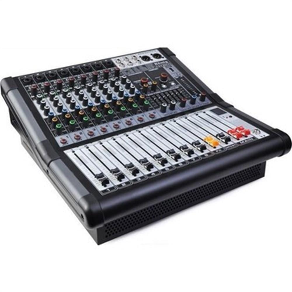 KÖNİG K8 P 800 FX 1000 WATT 8 KANALLI POWER MIXER