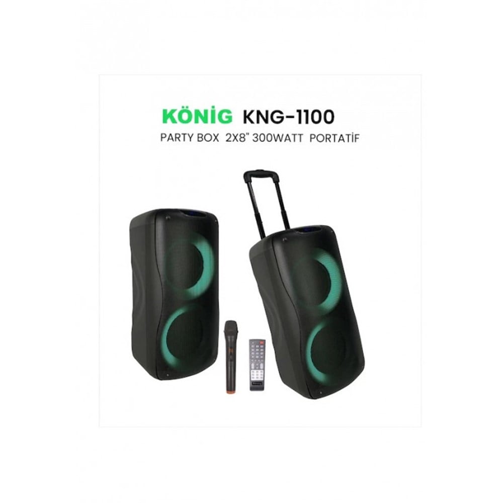 KÖNİG KNG-1100 300 WATT AKTİF HOPARLÖR