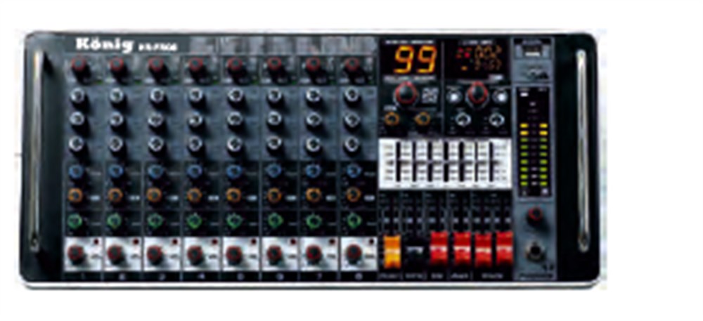 KÖNİG KR-PRO8 8 KANALLI DECK MIXER