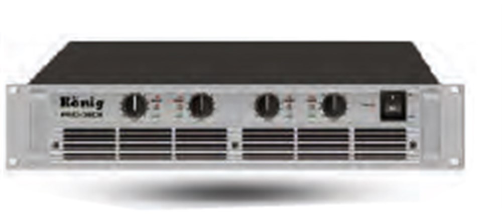 KÖNİG PRO-3608 3600 WATT 4 KANALLI POWER ANFİ
