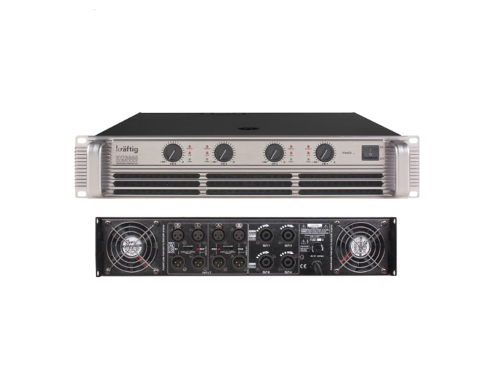 KRAFTIG KD-4650 4x1350W-2Ω/4x900W-4Ω/4x600W-8Ω POWER ANFI 