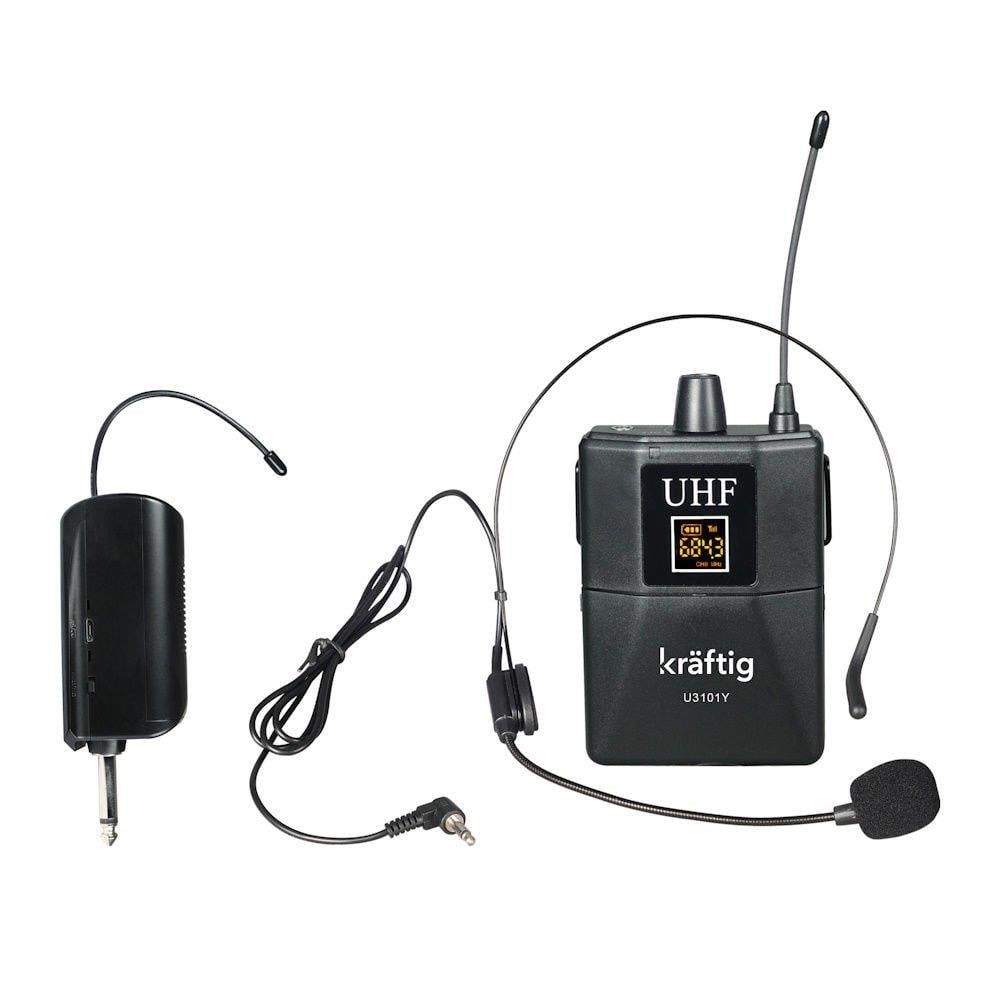 KRAFTİG U3101Y TEK YAKA UHF WİRELESS MİKROFON
