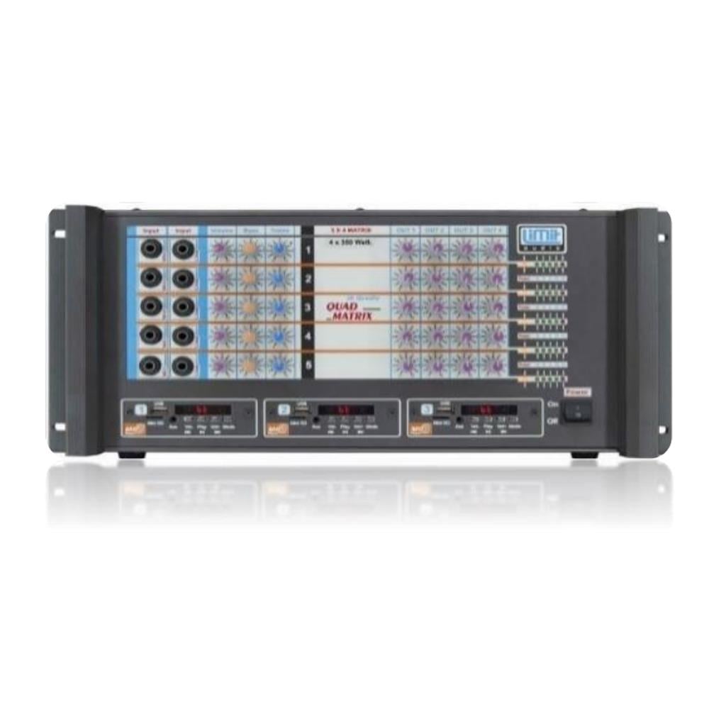 LİMİT AUDİO MATRİX MA 54000 M MİKSER 5 KANAL GİRİŞLİ ANFİLİ MİKSER