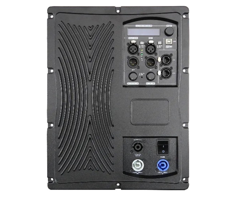 KLANGMEİSTER NX-2400 2000W+1000W+1000W @4Ω 2 YOLLU DSP-FIR AKTİF KABİN MODÜLÜ