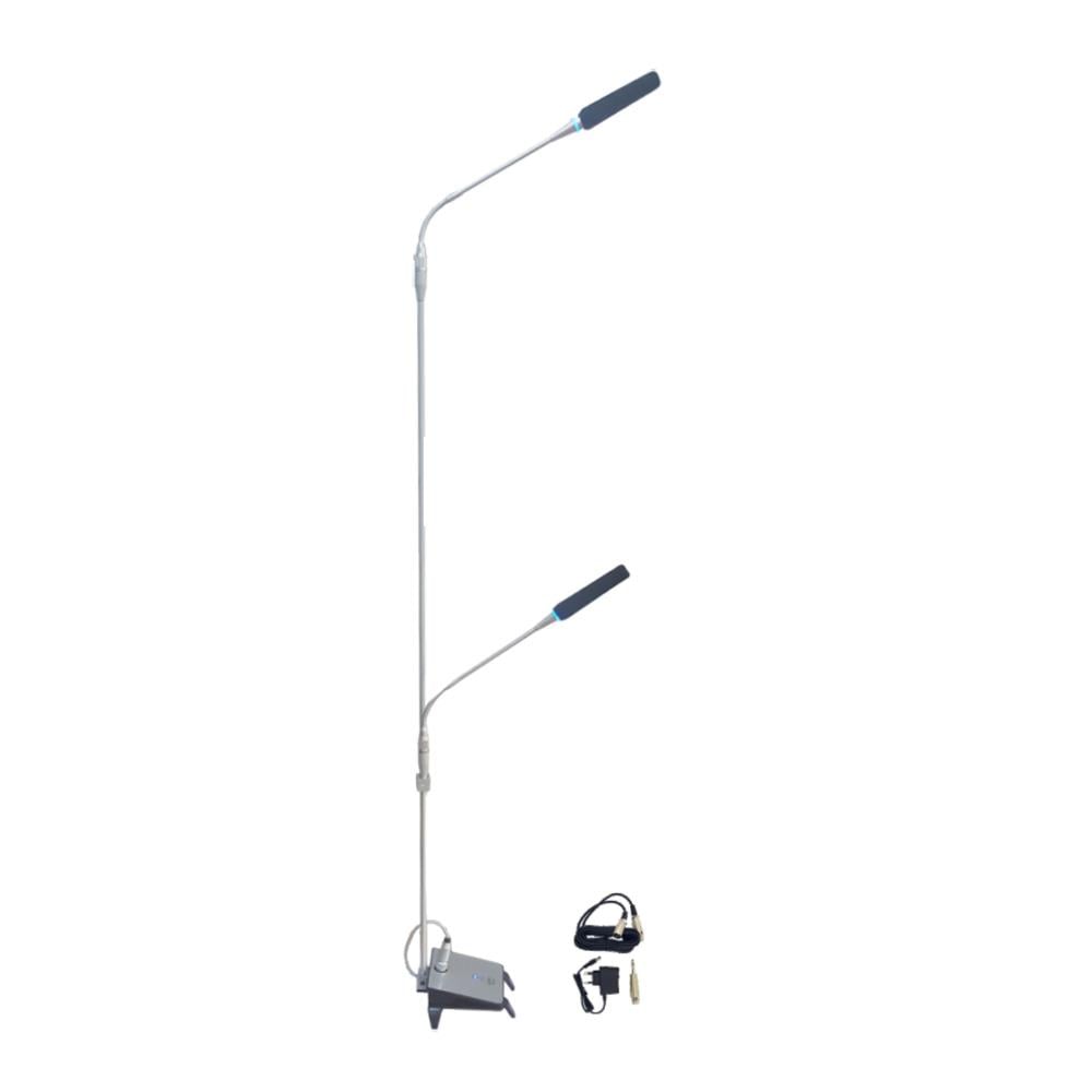 MÄCHTİG KG-2414 2'Lİ KONDANSATÖR KÜRSÜ MİKROFONU (140CM BOY)