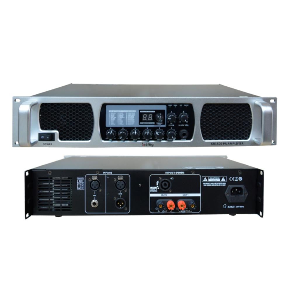 MÄCHTİG KR1800 600W REVERBLİ EZAN ANFİSİ