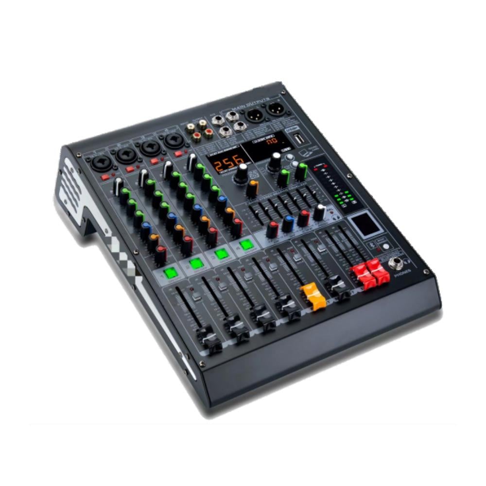 MÄCHTİG MC-4 4 KANAL 99 DSP EFEKTLİ TEK AUXLU DECK MİKSER
