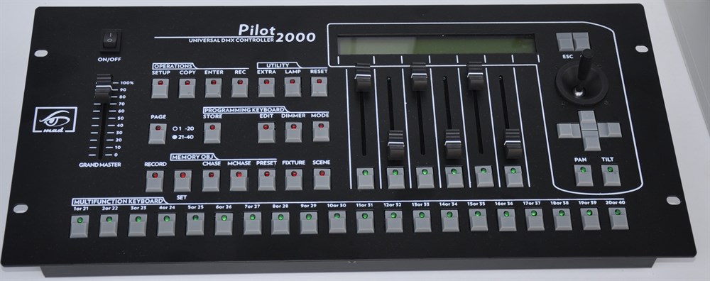 MAD PİLOT 2000 PROFESYONEL IŞIK KONTROL MASASI