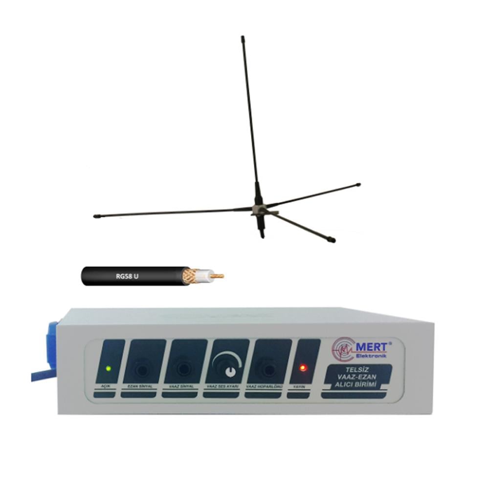 MERT ELEKTRONİK MRT4000 EZAN VE VAAZ ALICISI