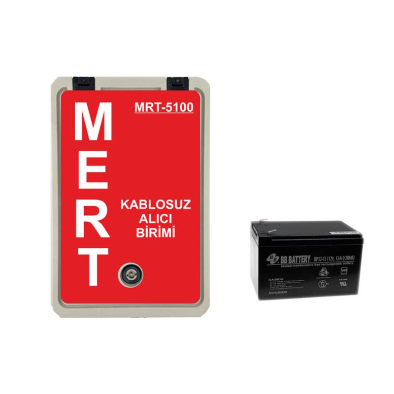 MERT MRT5100A 12A AKÜLÜ 80W KABLOSUZ ANONS ALICISI