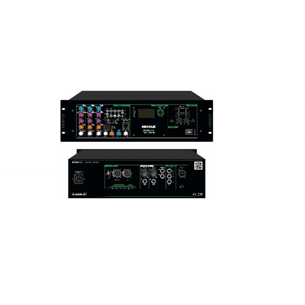 MİCKLE M700DSP EFEKTLİ 700 WATT MİNARE ANFİSİ 