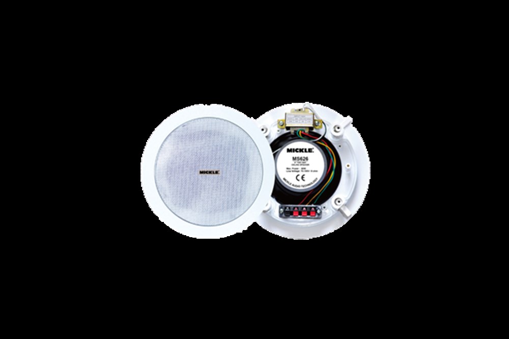 MİCKLE MS625 13 CM 100V HAT TRAFOLU TAVAN HOPARLÖRÜ