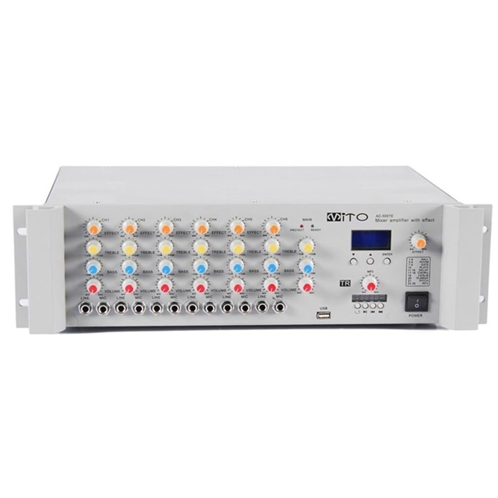 MİTO AC 500E ANFİ 500 WATT 4-8 OHM USB MP3