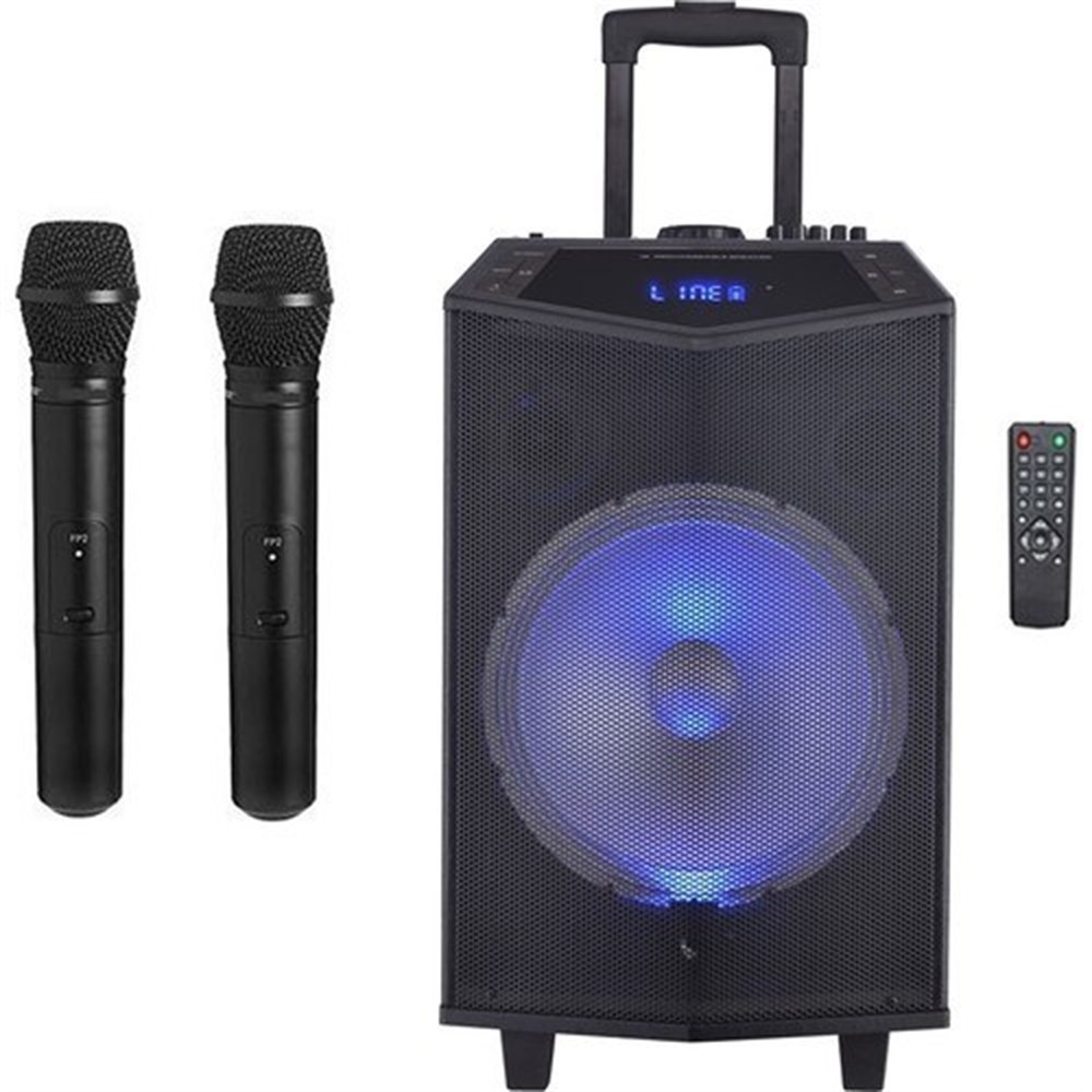 OYILITY DK-15 400 WATT TAŞINABİLİR MİKROFONLU BLUETOOH HOPARLOR