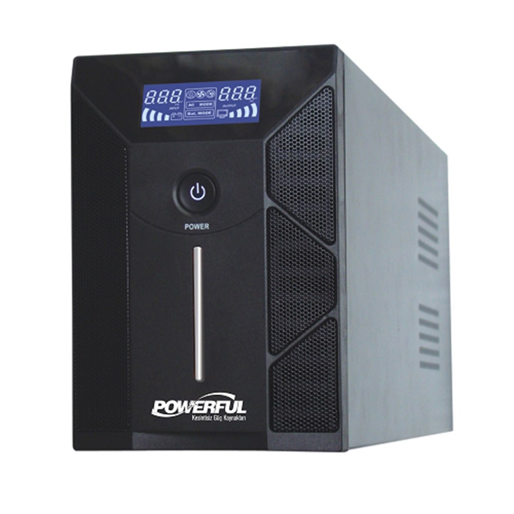 POWERFUL UPS PLD-3000 3000VA 5-12DK KESİNTİSİZ GÜÇ KAYNAĞI