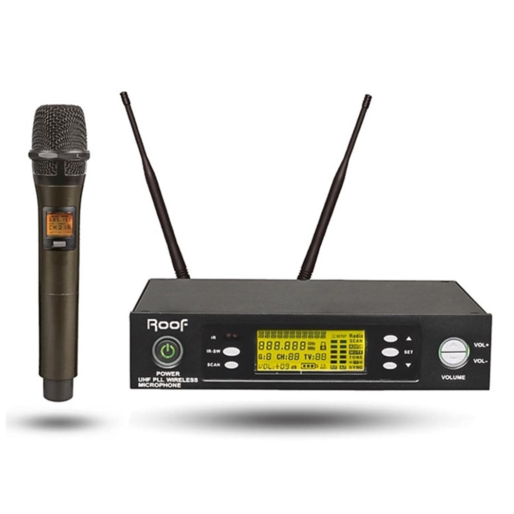 ROOF R-1550S UHF KABLOSUZ EL MİKROFONU