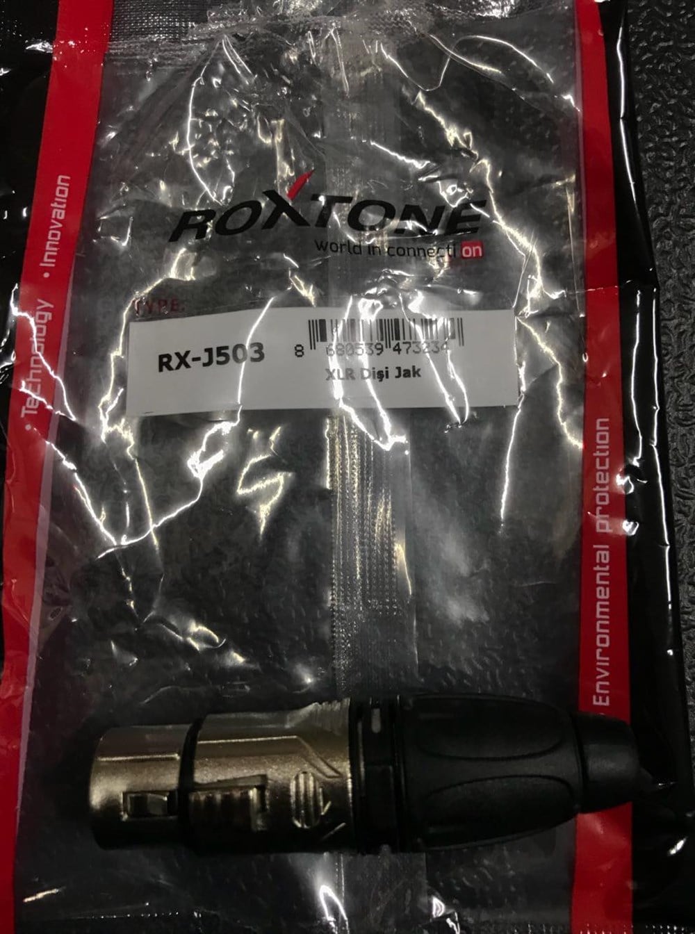 ROXTONE RX-J503-1504 ERKEK-DİŞİ XLR JAK 30LU HAZIR PAKET
