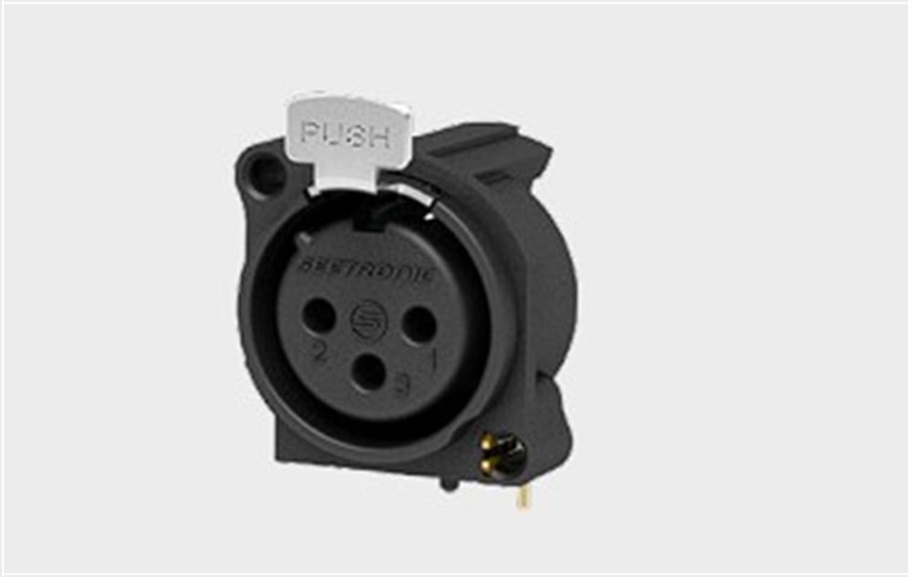 SEETRONIC SCBDF3-H 3 KUTUPLU DİŞİ XLR ŞASE PLASTİK GÖVDE 10 LU HAZIR PAKET 