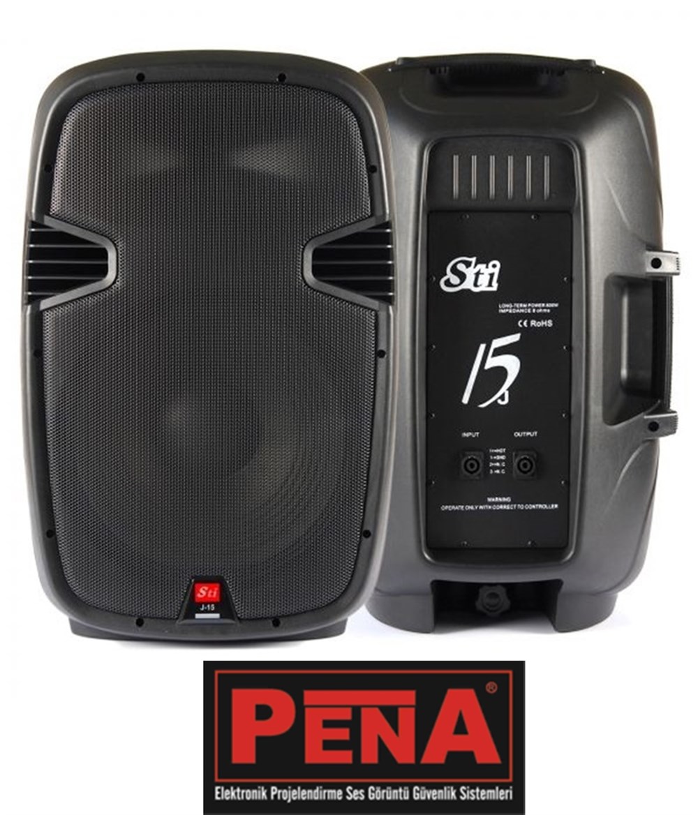 STI J15 KABİN TİPİ PASİF HOPARLÖR 15'' 450 WATT