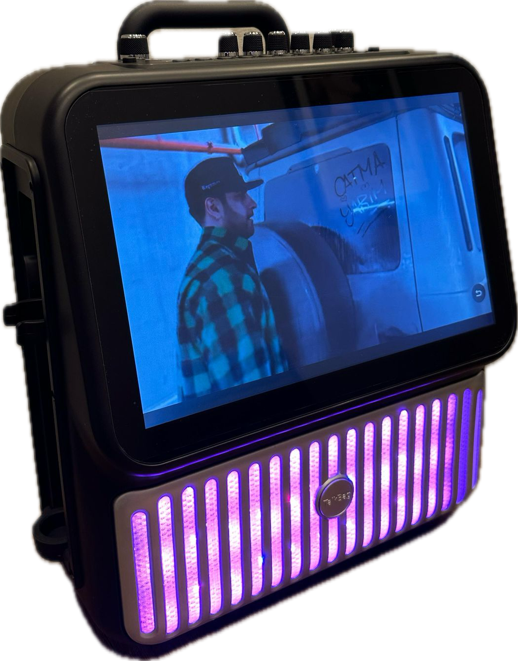 TALKBAG TB-301TVS DOKUNMATİK ANDROİD EKRANLI 80 WATT TAŞINABİLİR HOPARLOR