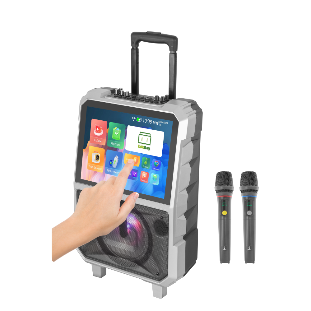 TALKBAG TB-302TVS 15.1'' DOKUNMATİK ANDROİD EKRANLI TAŞINABİLİR HOPARLOR