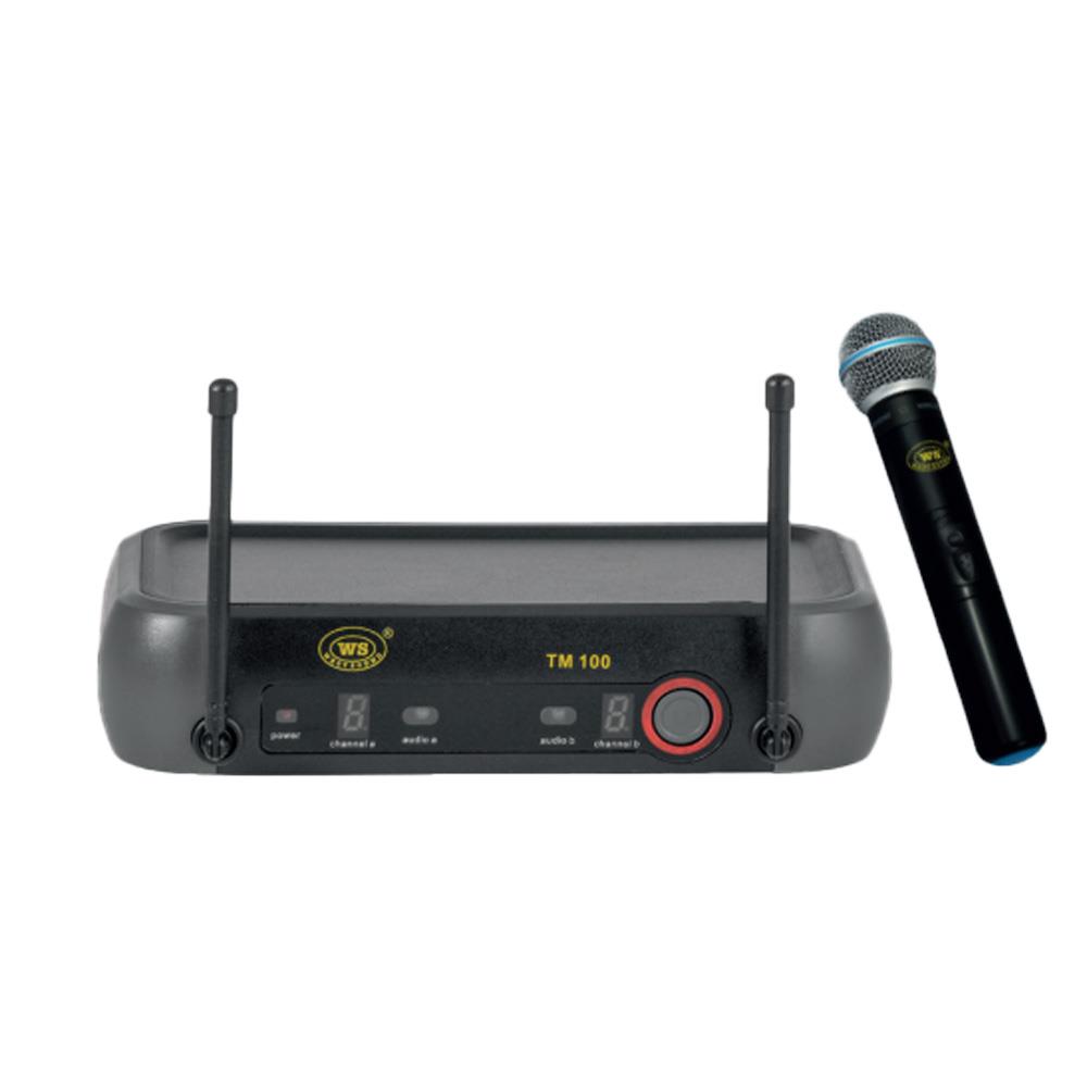 WEST SOUND TM 100 E TEK EL UHF ÇİFT ANTEN TELSİZ MİKROFON