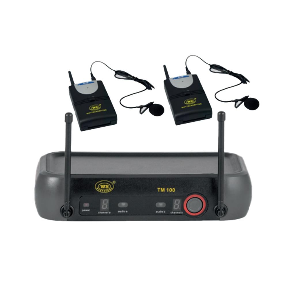 WEST SOUND TM 100 YY ÇİFT YAKA UHF ÇİFT ANTEN TELSİZ MİKROFON
