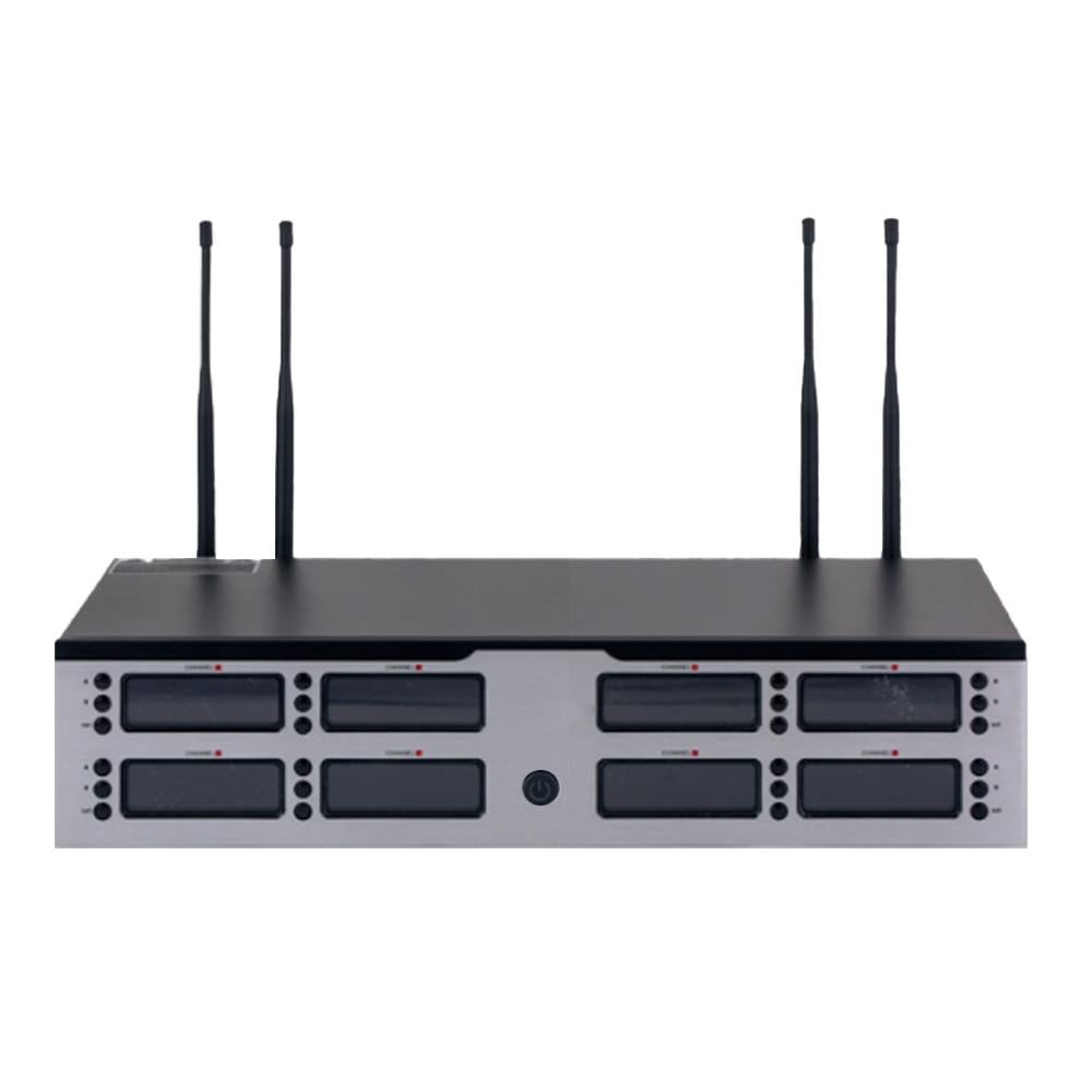 WEST SOUND TM 308 8'Lİ 8X100 KANAL UHF TELSİZ MİKROFON ALICI