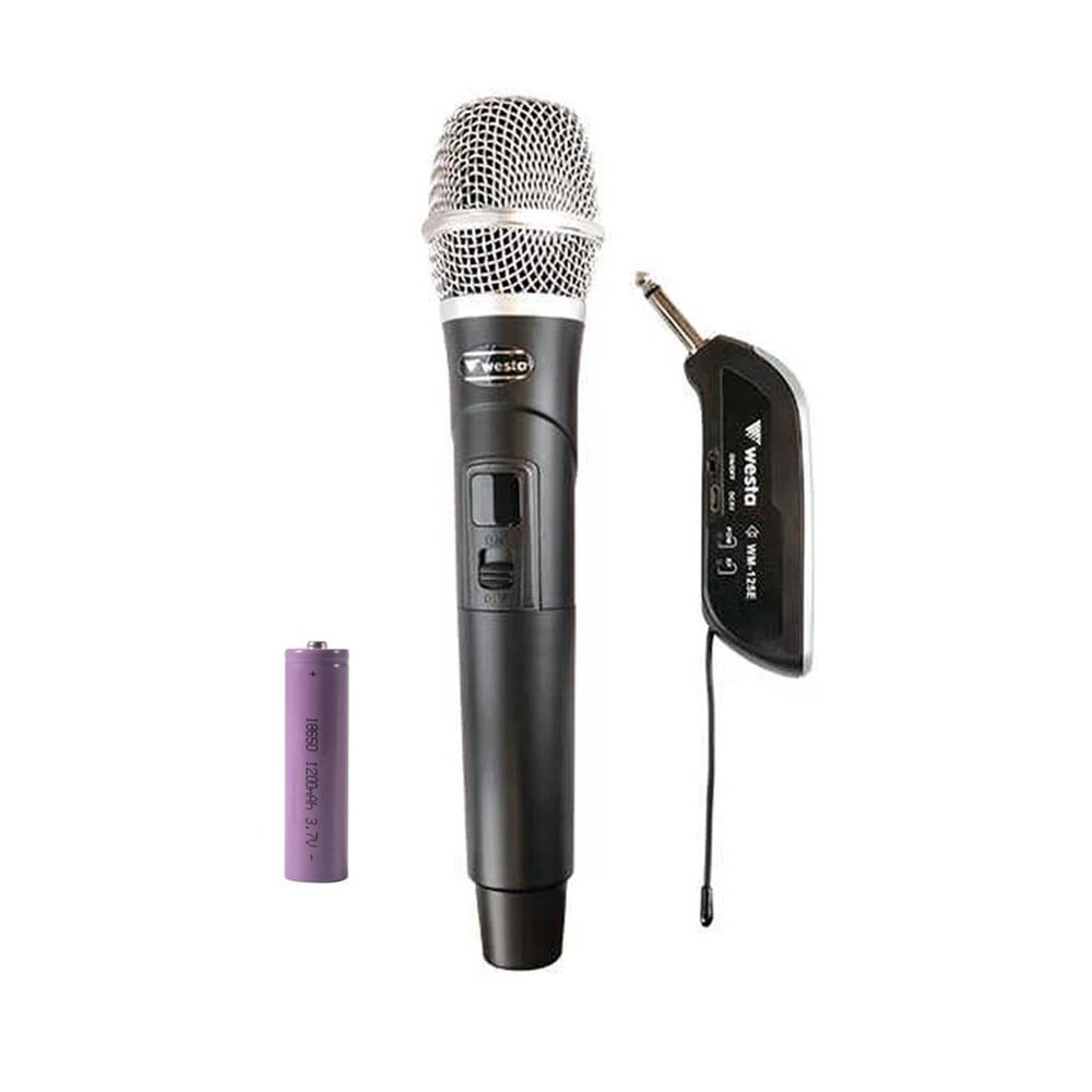 WESTA MİKROFON KABLOSUZ 1 EL VHF  WM-125E
