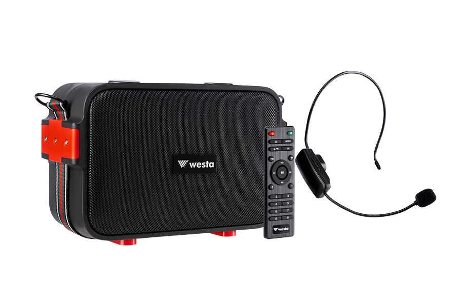 WESTA WAP-500T 40 WATT TEK KAFA (HEADSET) TELSİZLİ TAŞINABİLİR HOPARLOR 